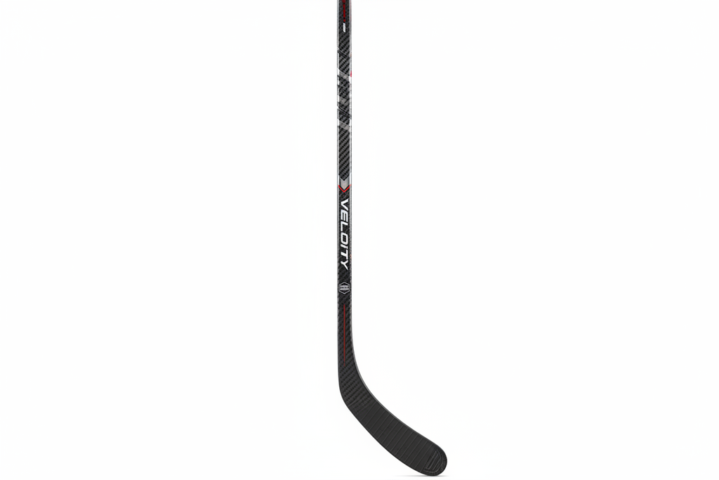 a-hockey-stick-showing-the-premium-material-on-white-background